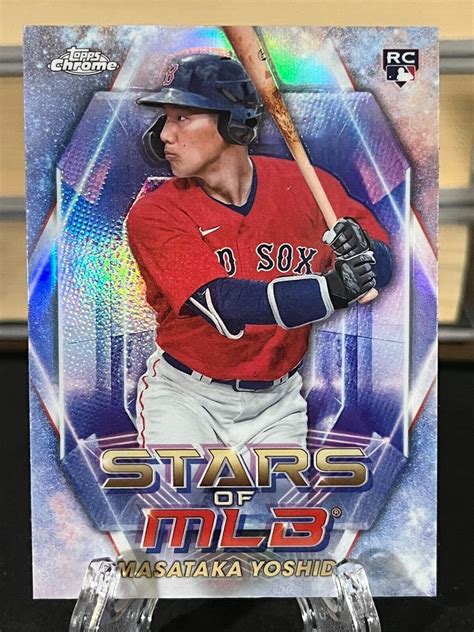 Topps Series Masataka Yoshida Stars Of Mlb Chrome Rookie Smlbc