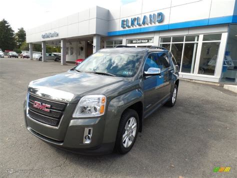 2012 Gray Green Metallic Gmc Terrain Sle Awd 107724458 Photo 26 Car Color