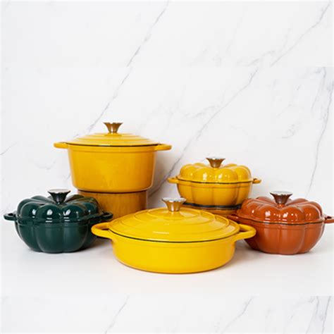 Wholesale Enameled Cast Iron Cocotte With Custom Design Raylon