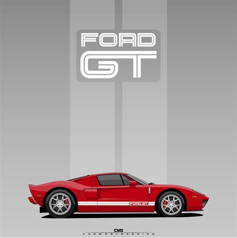 Created this Ford GT detailed graphics art. Ford GT has been my fav car in Games. for me it was ...