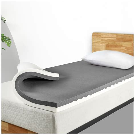 Blackstone Charcoal Memory Foam Single Mattress Topper Single