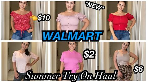 Walmart Clothing Haul New Huge Walmart Summer Try On Haul 2020