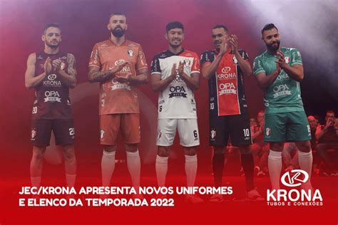 Jec Krona Apresenta Novos Uniformes E Elenco Da Temporada Krona