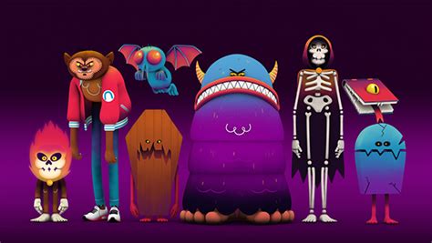 Nick Halloween Idents Behance