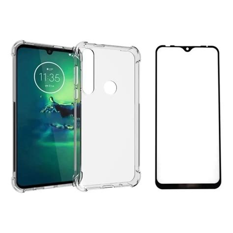 Capa Case Capinha Anti Shock Motorola Moto G8 Plus Xt2019 2 Pelicula