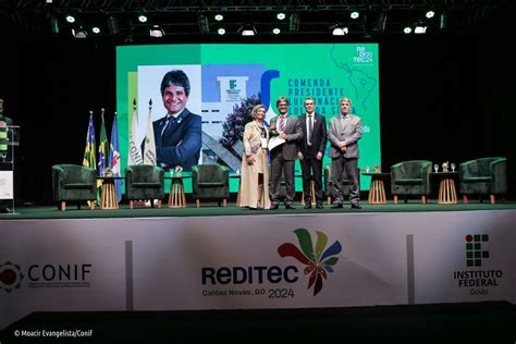 Conif Durante Abertura Da Da Reditec Conif Homenageia Seis Ex