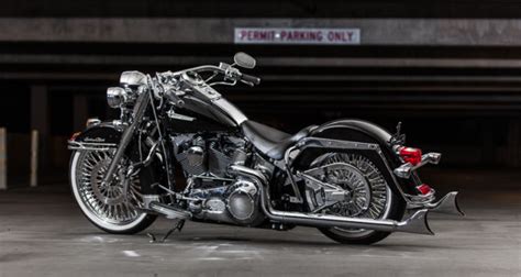 2008 Cholo Style Heritage Softail Built By Ccw In Arizona Gangster