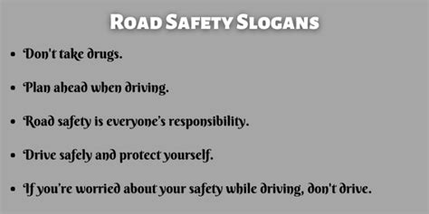 400+ Catchy Road Safety Slogans That You Will Love