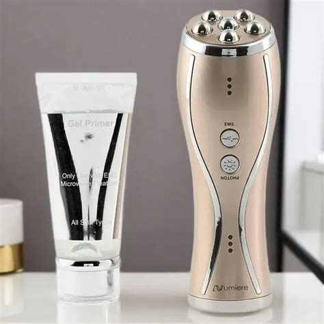 Numiere Microcurrent And Led Tightening Sculpting And Wrinkle Reducing Device