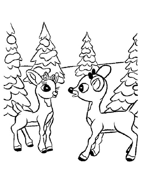 Coloring Pages Rudolf - Coloring Home