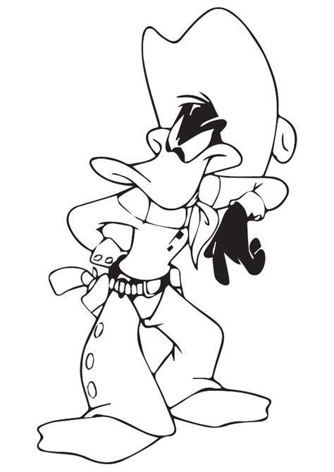 Daffy Duck Coloring Page Natasjathanuja