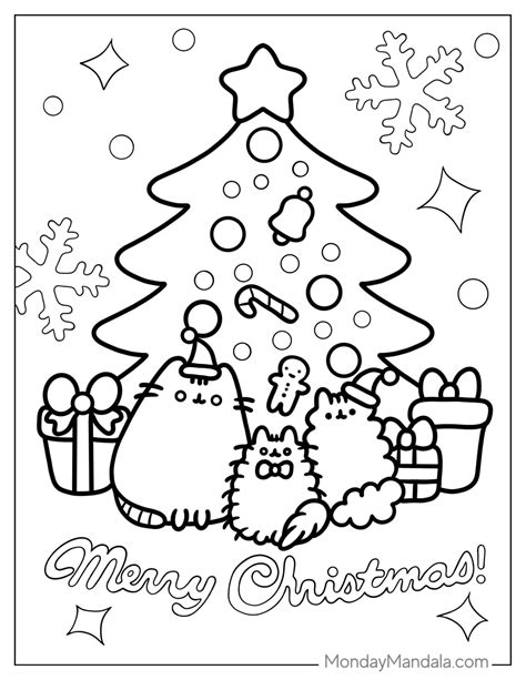 48 Pusheen Coloring Pages Free Pdf Printables Artofit