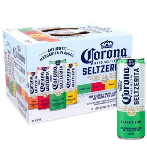 Corona Hard Seltzer Seltzerita Gluten Free Variety Pack Spiked