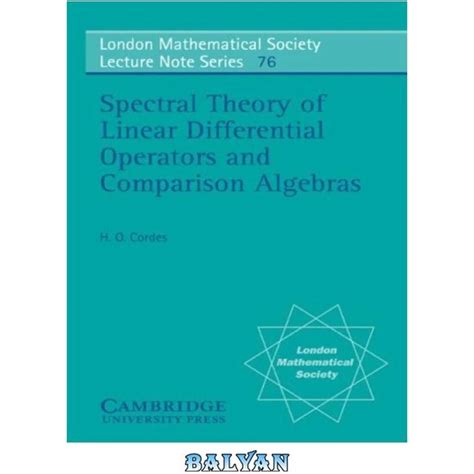 خرید و قیمت دانلود کتاب Spectral Theory Of Linear Differential