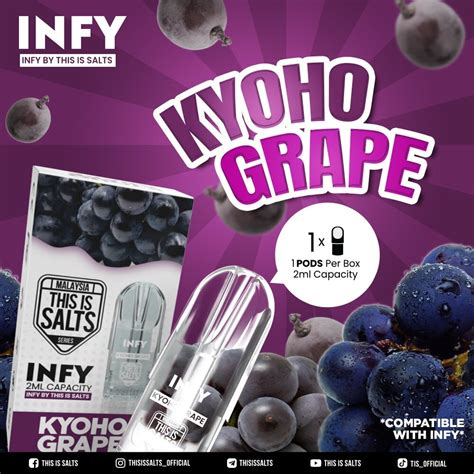 Infy Kyoho Grape กลิ่นองุ่นเคียวโฮ Usagi Official