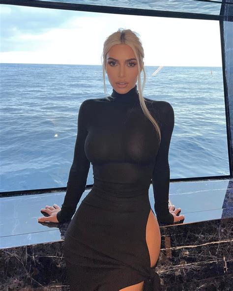 Kim Kardashian Shows Off Curves TINY Waist In Sexy Metallic SKIMS