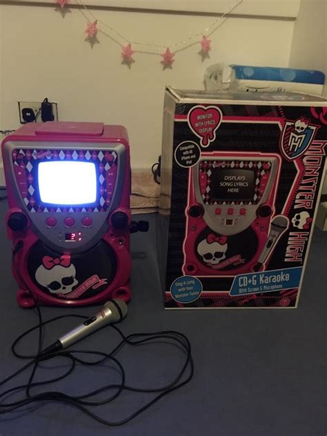 Monster High Karaoke Machine In Baillieston Glasgow Gumtree