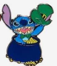 57252 Complete Stitch Set Hot Topic Lilo Stitch Holidays Blind Box Loungefly Disney Pin