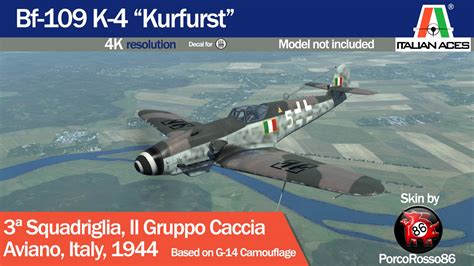 Bf 109 K 4 Kurfurst National Republican Air Force Anr