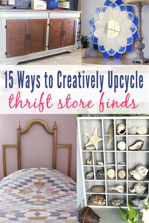 Thrift Store Makeovers 15 Easy Upcycled Thrift Store Finds