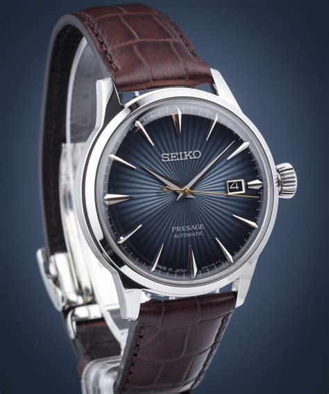 Seiko SRPK15J1 Presage Cocktail Midnight Blue Moon Automatic Watch