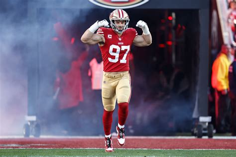 Nick Bosa End 49ers Holdout Signs 170 Million Contract Becomes