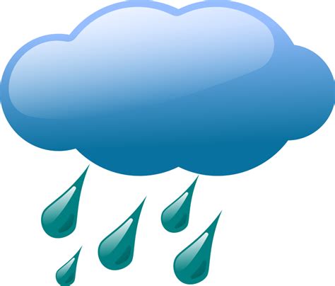 Rain Cloud Storm Clip Art Free Weather Clipart Png Download 800682