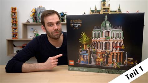 Teil 1 Bauen Mit Spezi LEGO Creator Expert 10297 Boutique Hotel