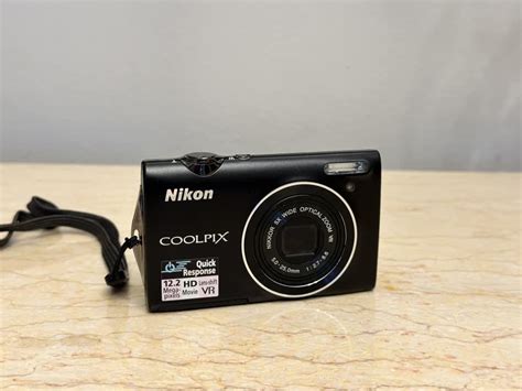 Compact Point Shoot Nikon Coolpix S Digital Camera Mp For