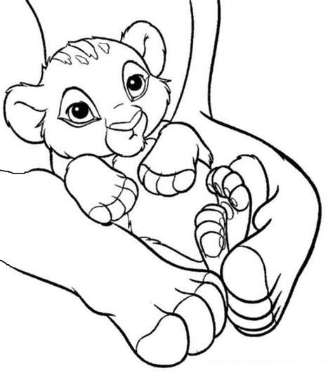 Simba's Pride Coloring Pages