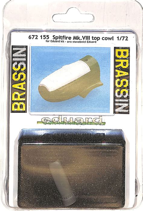 Eduard Edb672155 Brassin 1 72 Spitfire Mk Viii Top Cowl Kit Various Toys And Games