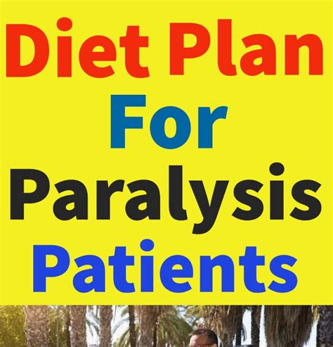 Diet Plan For Paralysis Patients Hasan Raza Hotmart