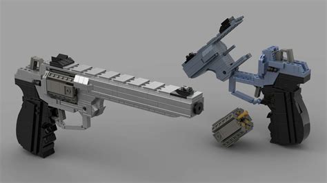 Custom Lego Gun Moc Qsis Gila Revolver Youtube