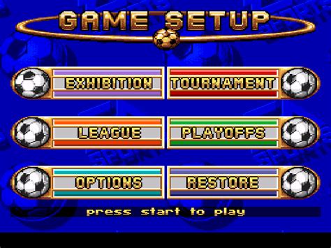 FIFA International Soccer Screenshots For SNES MobyGames