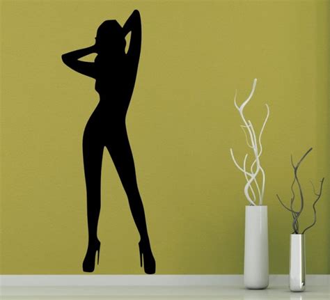 Sexy Woman Large Vinyl Wall Sticker Wall Stickers Store Uk Shop