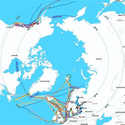 Screenshot of 2017 Carnival Corp. Route Map