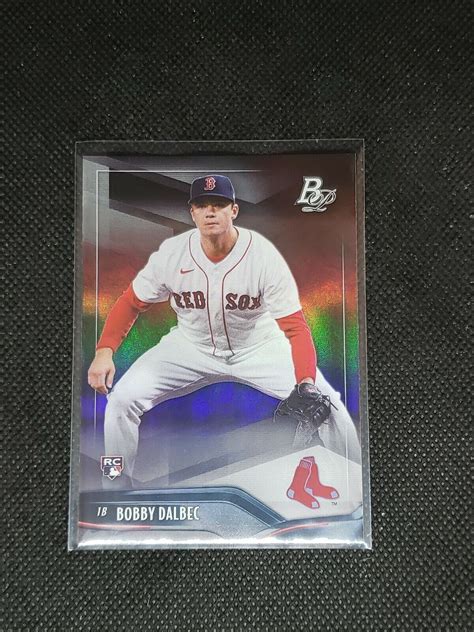 2021 Bowman Platinum Baseball BOBBY DALBEC RC 71 Boston Red Sox ROOKIE