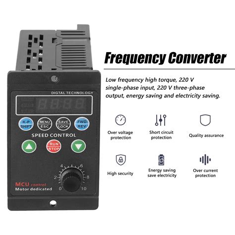 V Single Phase Input Three Phase Output Motor Driver Frequency