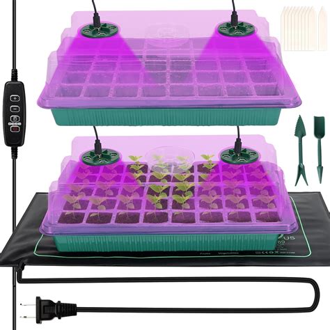 Nng Saatgut Starterschalen Set Mit Heizmatte Pflanzenkeimschalen Mit