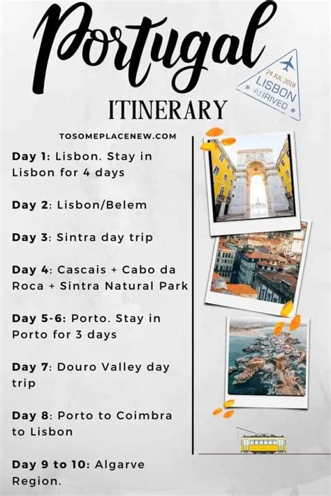 Portugal Itinerary Days To Days In Portugal Trip Planner