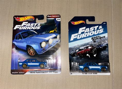 Hot Wheels Fast And Furious Ford Escort Premium Mainline Hobbies Toys Toys Games On
