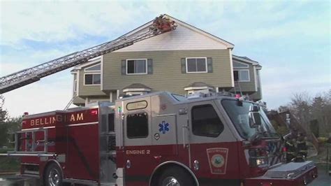 Firefighters Battle 3 Alarm Condo Fire