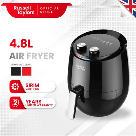 Russell Taylors Air Fryer Xl Black 48l Af 34 Lazada