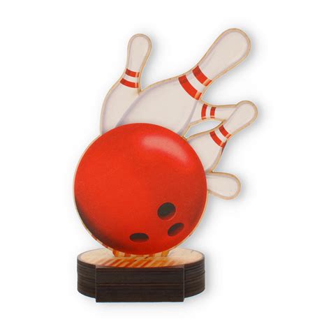 Pokal Bowling Aus Holz 22 5cm Pokale Bowling Pokale