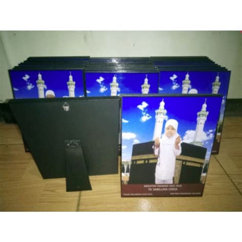 Jual Hiasan Dinding Foto Frame Blok R Kado Cetak Foto Blok Wisuda