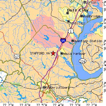 Stafford, Virginia (VA) ~ population data, races, housing & economy