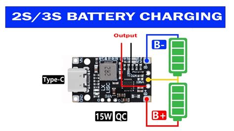 Nuovo Modulo Di Ricarica Batterie Al Litio Per Celle 2S 3S Con BMS