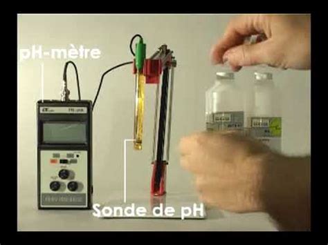 Comment Utiliser Le Ph M Tre Pour Mesurer Le Ph D Une Solution Youtube