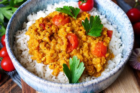 Rote Linsen Curry Mit Kokosmilch Gaumenfreundin