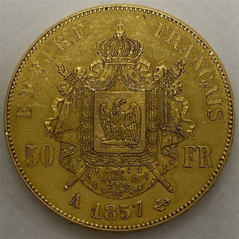 France Napoléon III 1852 1870 50 Francs 1857 A Paris Catawiki